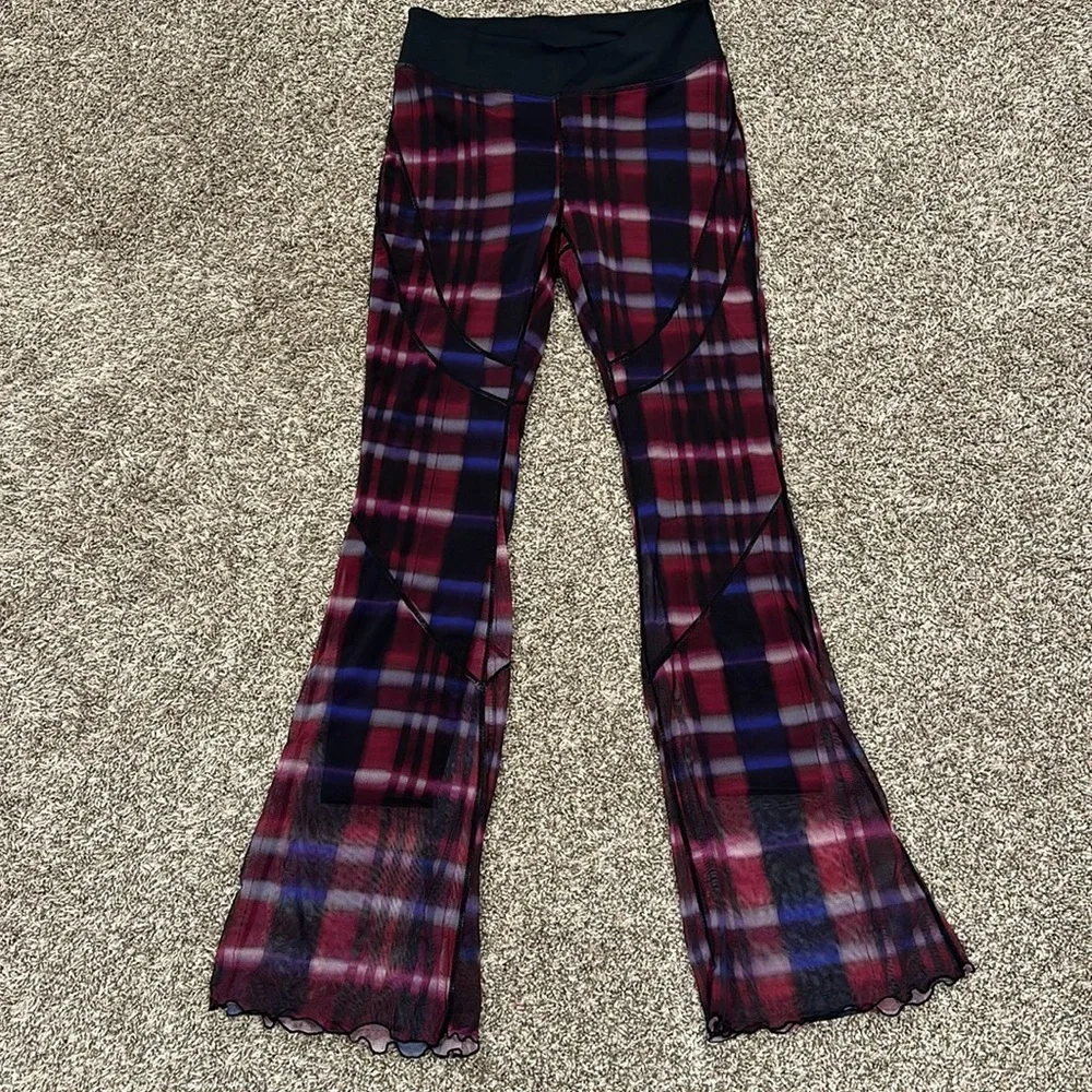 Free People See You Through Printed Flare Pants - Picture 5 of 6